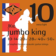 ROTOSOUND Jk10 Encordado acustica jumbo king phosphor bronze 10-50