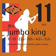 ROTOSOUND Jk11 Encordado acústica jumbo king phosphor bronze 11-52