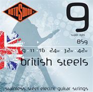 ROTOSOUND Bs9 Encordado eléctrica british steels 09-42
