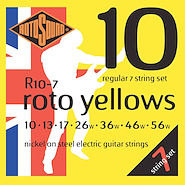 ROTOSOUND R107 Encordado eléctrica 7 cuerdas yellows 10-56