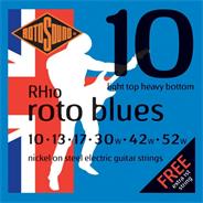 ROTOSOUND Rh10 Encordado eléctrica blues hybrid 10-52 1º extra