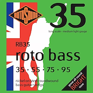 ROTOSOUND Rb35 Encordado bajo 4 cuerdas 035-095