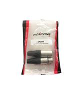 ROXTONE Xp3fm Set fichas canon xlr macho y hembra metálica - $ 4.200