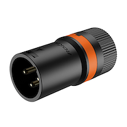 ROXTONE Lx3m Ficha Canon Macho Xlr Metálico Base Giratoria Baña En Oro
