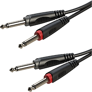 ROXTONE Racc100l2 Cable 2 Plug Mono A 2 Plug Mono 2 Metros