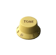 SAMBONG Kn005tcr Perilla para guitarra stratocaster plástico tono crema
