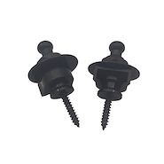 SAMBONG Sch-501Bk Boton Traba Correa Para Instrumento Negro El Par