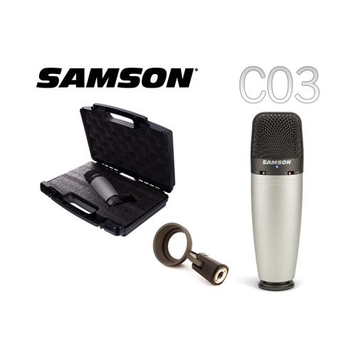 SAMSON Micrófono condenser de estudio súpercard.