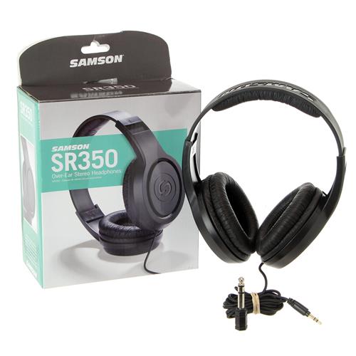 SAMSON Sr350 Auricular cerrado ideal multimedia game diadema ajustable - $ 47.400