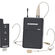 SAMSON Xpd2bde5 Micrófono inalámbrico vincha digital transmisor pendrive usb