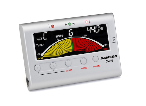 SAMSON Cm40 Afinador Metrónomo Lcd A 430 A 450Hz 30 A 250Bpm - $ 36.000