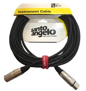 SANTO ANGELO 12003 Cable lw de 6,10 mts cannon cannon baja impedancia xlr - $ 8.700