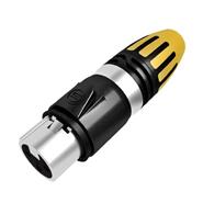 SEETRONIC Sc3fxx-w Conector xlr-3 hembra negro cable