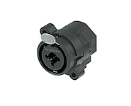 SEETRONIC Scj6fi-S Ficha Combo Canon Xlr Plug Para Chasis Redondo