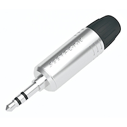 SEETRONIC Mtp3c Ficha Mini Plug 3.5 Mm Stereo Metálico Cromado