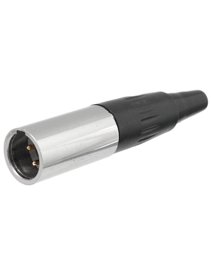 SEETRONIC St102-4P Conector Mini Canon Xlr De 4 Pines Macho Para Cable - $ 6.000