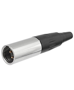 SEETRONIC St102-4P Conector Mini Canon Xlr De 4 Pines Macho Para Cable