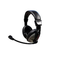 SENON Sh30gy Auricular gamer con micrófono gris