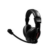 SENON Sh30b Auricular Gamer Con Micrófono Negro Oferta!