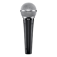 SHURE Sm48-lc Micrófono dinámico cardiode para voces pipeta y funda