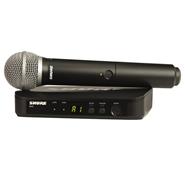 SHURE Blx24ar/pg58-m5 Micrófono inalámbrico de mano pg58 Uhf