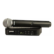 SHURE Blx24ar/sm58-m5 Micrófono inalámbrico de mano sm58 Uhf - $ 979.900