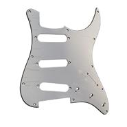 SINEW H-1001 Pickguard para sratocaster sss blanco tricapa