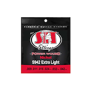 SIT S942 Encordado Para Eléctrica 09-042 Nickel Extra Light