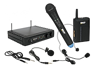 SKP Uhf-282 Micrófono inalámbrico uhf 4 en 1 mano corbatero vincha