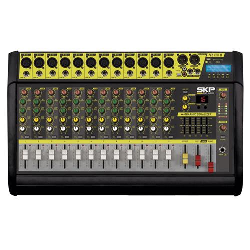 SKP Vz120 ll Consola amplificada 12 canales usb bluet 48v 2000wt - $ 443.200