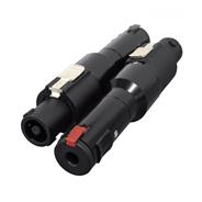 SKP Ms-Psf Adaptador Conector Macho Speakon 4 Polos A Jack Hembra X 2