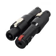 SKP Ms-psf Adaptador conector macho speakon 4 polos a jack hembra x 2