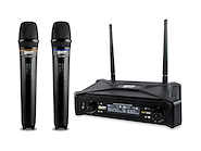 SKP Uhf-300d Micrófono inalámbrico digital mano doble uhf