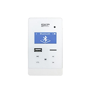 SKP Pw-50bt Amplificador de pared comercial usb sd bt control 25 wtsx2
