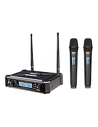 SKP Uhf-600pro Micrófono inalámbrico doble mano sistema uhf