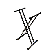 SMS Ks407 Soporte Teclado Tijera Doble Con Traba Negro
