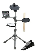 SOUNDKING Sd20 Bateria electrónica junior 3 cuerpos platillos pedal bombo