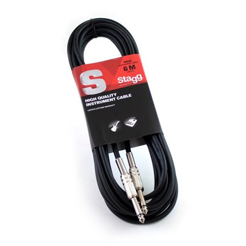 STAGG Sgc6 Cable plug plug standard 6 mts - $ 14.400