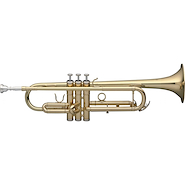 STAGG Wstr115 Trompeta en si bemol dorada estuche accesorios