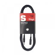 STAGG Sac3mpsmjs Cable Prolongador Plug 3.5 Stereo 3 mts