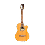 STAGG Scl60tce Guitarra clásica media caja pino abeto corte eq 5 bandas afi