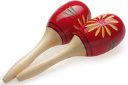 STAGG Mrw26 Maracas de madera x par 26 cm