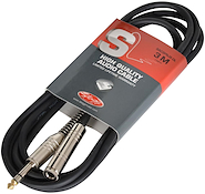 STAGG Sac3psjsdl Cable Prolongador Plug Stereo De 3 Mts