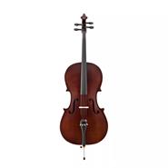 STRADELLA Mc601134 Cello 3/4 de estudio pino laminado funda arco