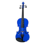 STRADELLA Mv141144bl Violín 4/4 macizo tapa pino fondo maple estuche arco resina
