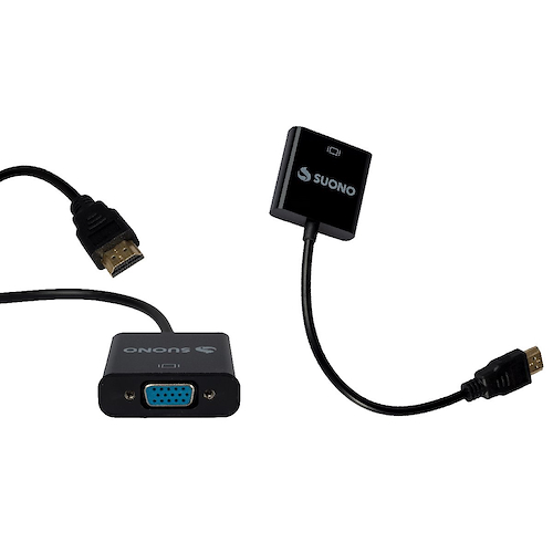 SUONO Con001 Conversor Hdmi A Vga 1080P - $ 5.443