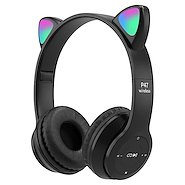 SUONO AYV0102 Auricular inalambrico bluetooth orejas gatito negro