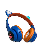 SUONO AYV0233 Auricular inalámbrico bluetooth orejas gatito azul