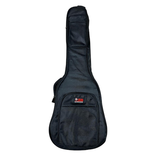 SUPER BAGS Sb15ag-Bk Funda Para Guitarra Acústica Acolchada 15Mm - $ 75.000