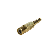 SUPERFIX Ada049 Conector adaptador rca a plug mono metal - $ 2.200